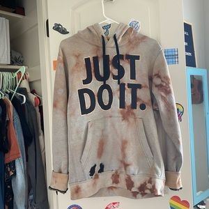Bleach died brand new nike hoodie